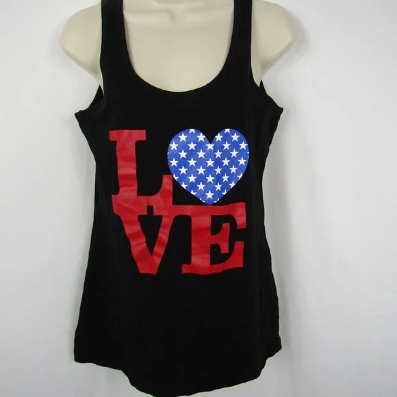 Women's | No Boundaries | XL | Love/Independence Day | Tank Top - Picture 1 of 3